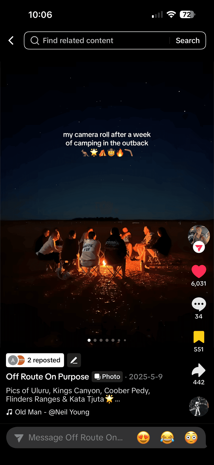 TikTok post