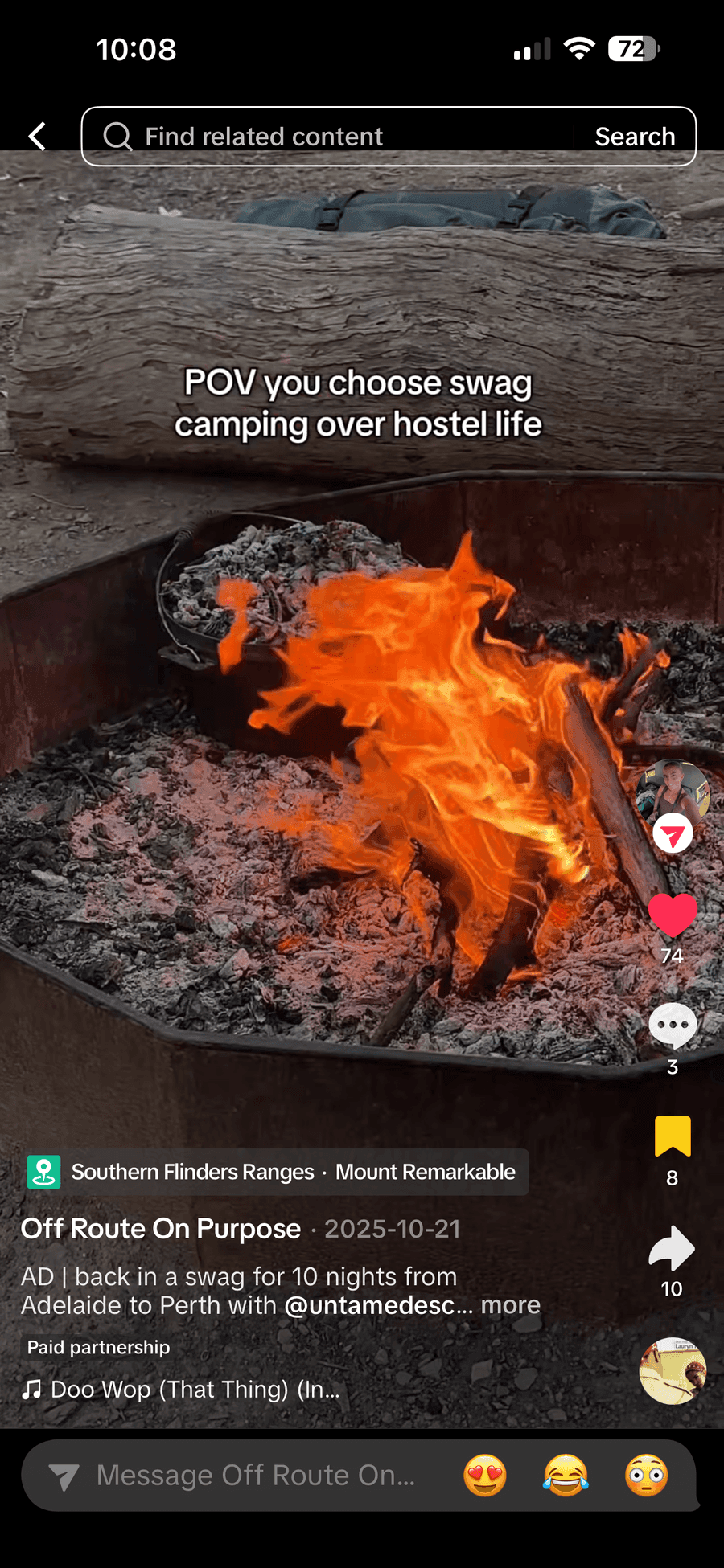 TikTok post