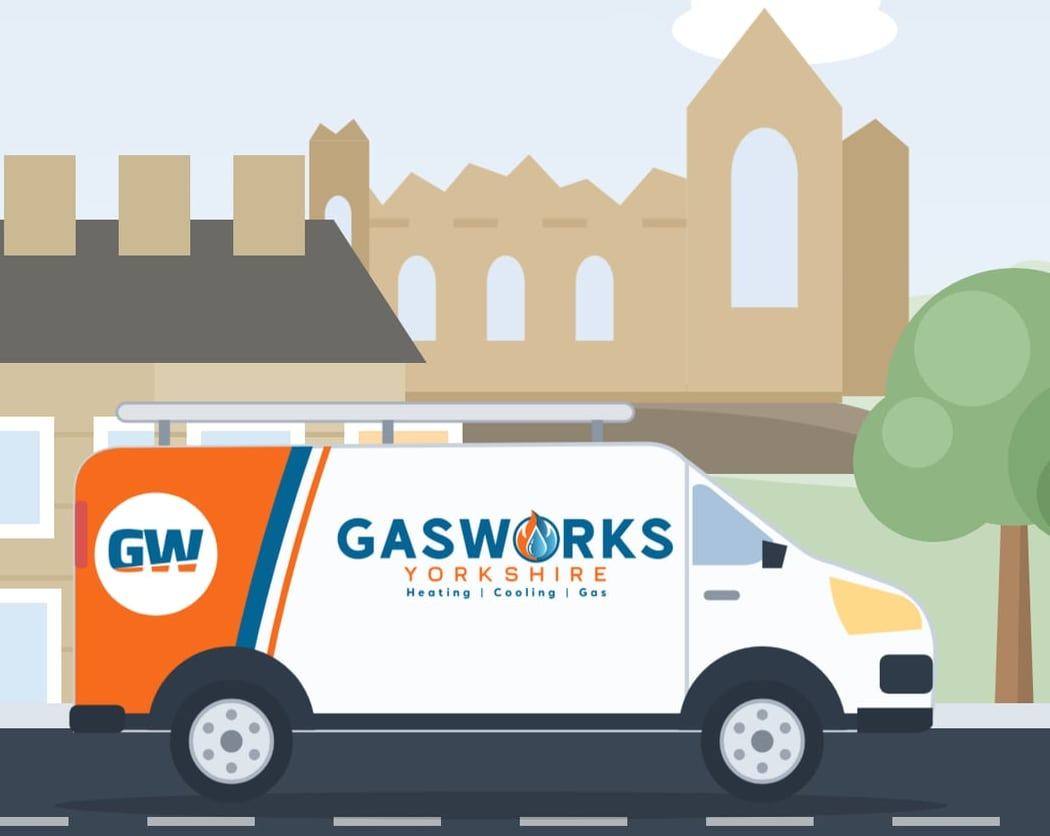 Gasworks Yorkshire logo on the van