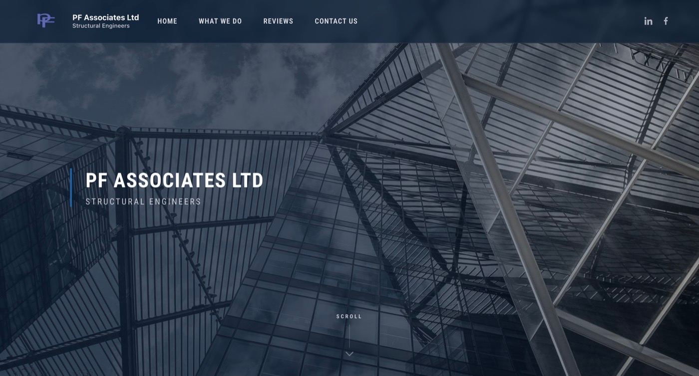 Pf Associates Ltd website